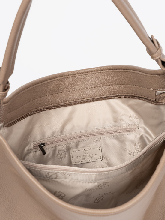 Classic Beige Shoulder Bag