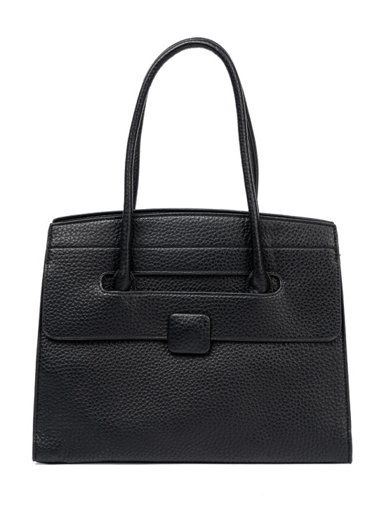 Classic Black Shoulder Bag