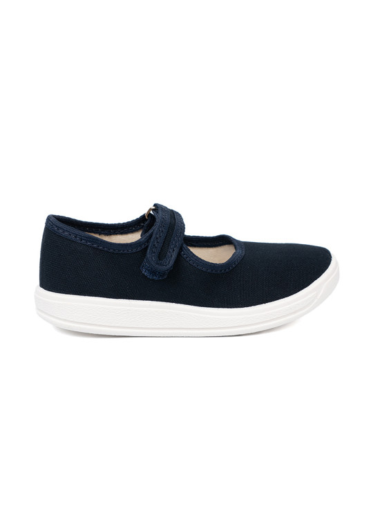 Children's Velcro Sneakers in Navy Blue