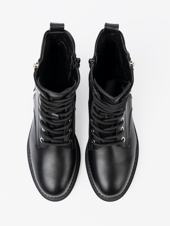 Stylish Black Workers with Metal Detail