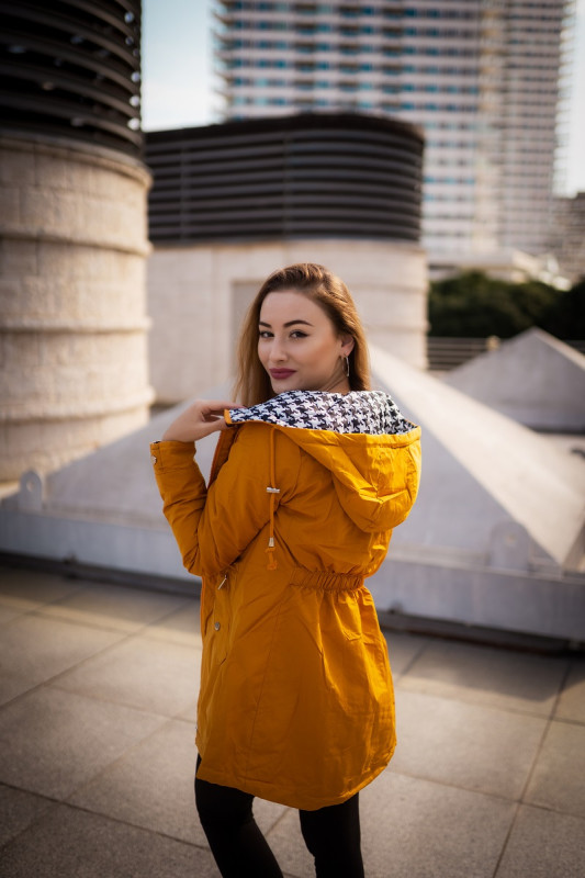 Dark yellow/pepito reversible jacket