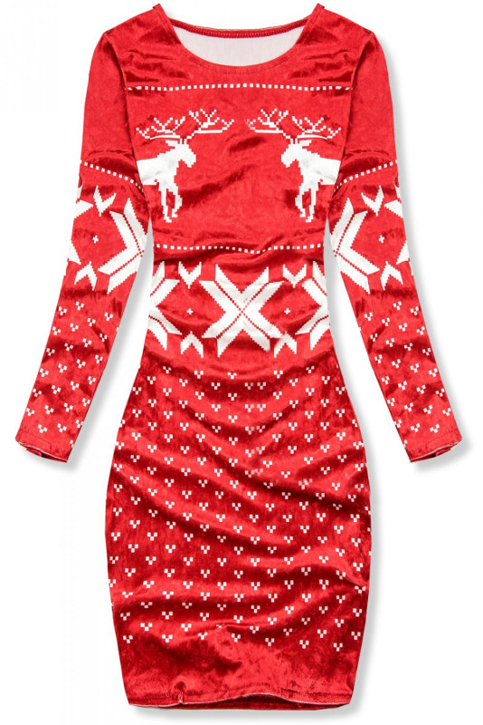 Red Velvet Christmas Dress