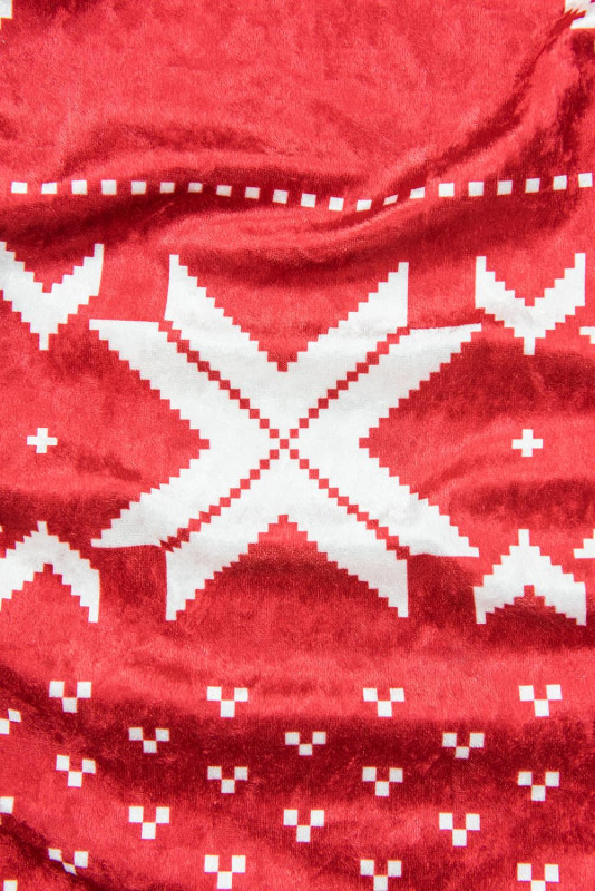 Red Velvet Christmas Dress