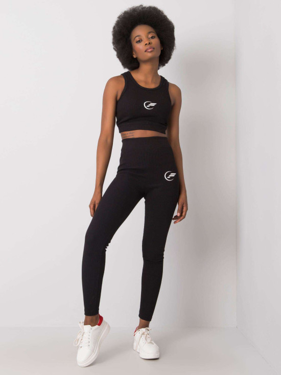 FOR FITNESS Black Sports Set