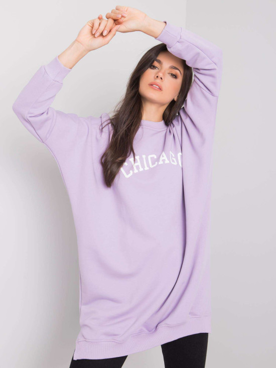 Light Purple Cotton Tunic by RUE PARIS