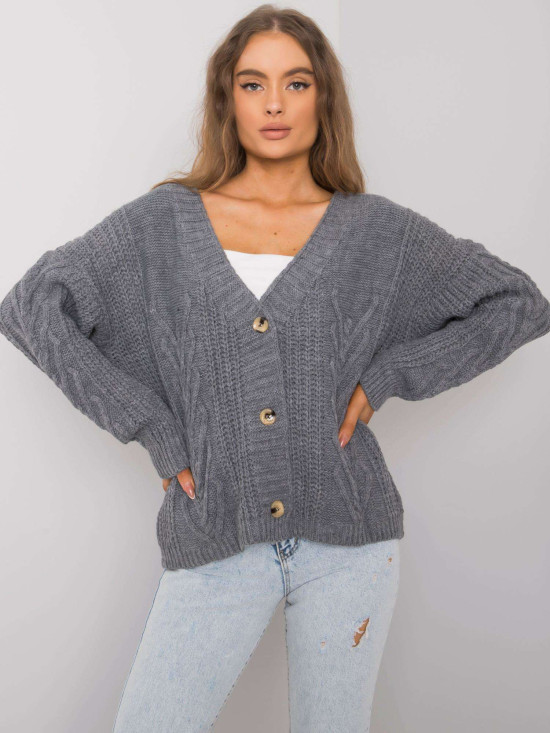 Graphite Oversize Sweater OCH BELLA