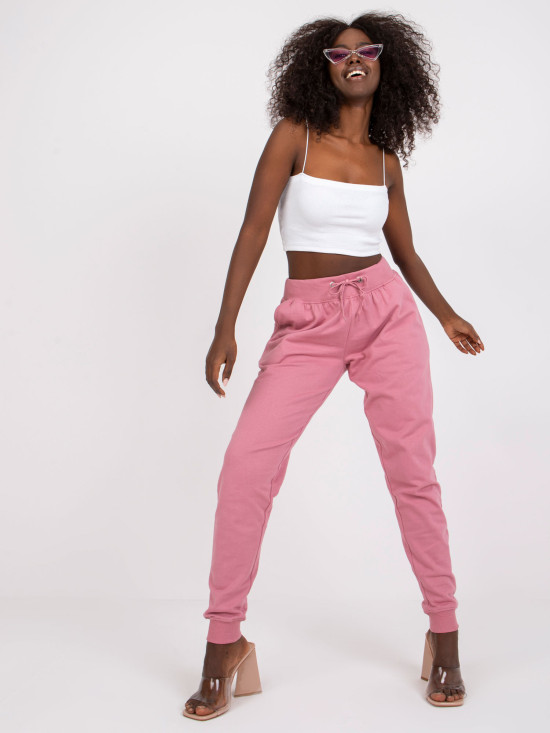 Stylish Joggers in Dark Pink