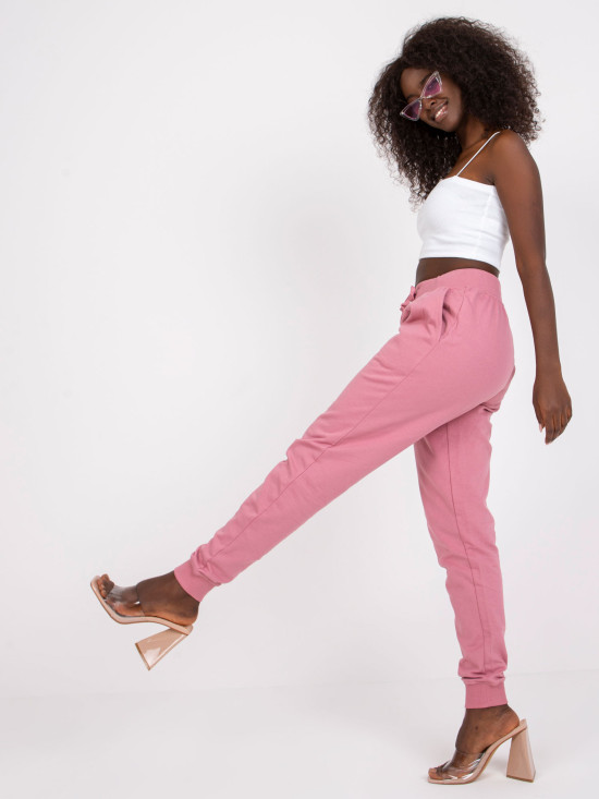 Stylish Joggers in Dark Pink