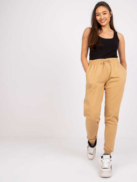 Stylish Joggers in Camel Color
