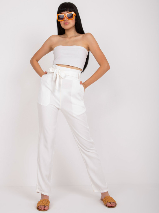 White Comfortable Pants