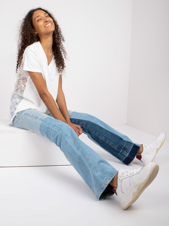 Elegant Blouse with V-Neck