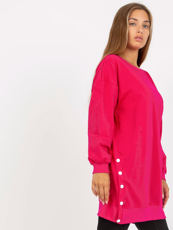 Pink Simple Cotton Tunic RUE PARIS