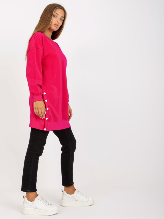 Pink Simple Cotton Tunic RUE PARIS