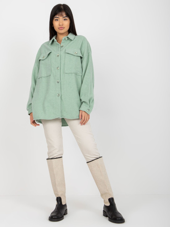 Mint Women's Button-Up Shirt