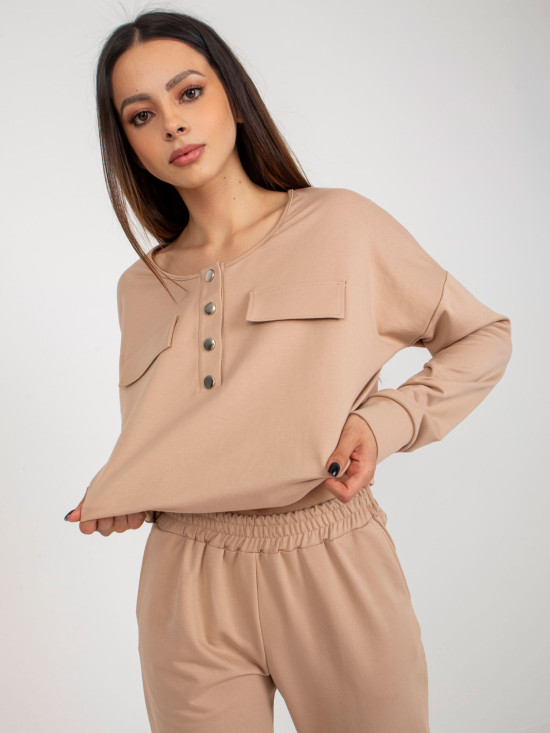 Camel Casual Set with Pants