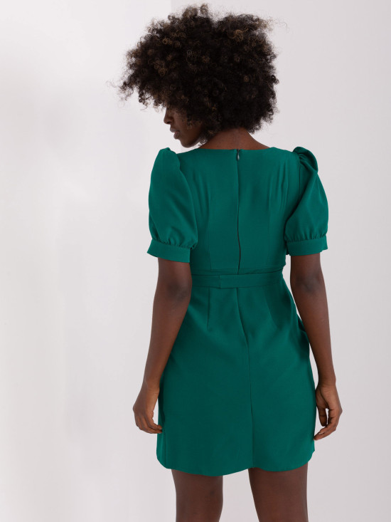 Dark Green Cocktail Dress Severin