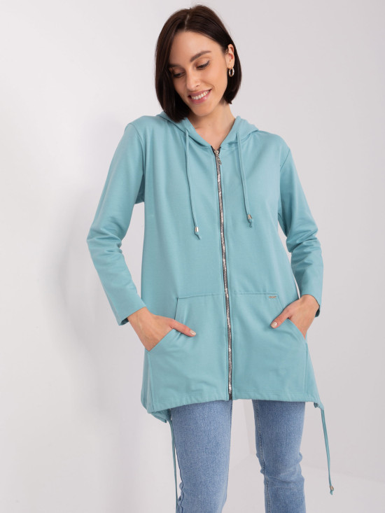 Pistachio Women's Zip-Up Hoodie