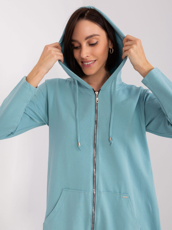Pistachio Women's Zip-Up Hoodie