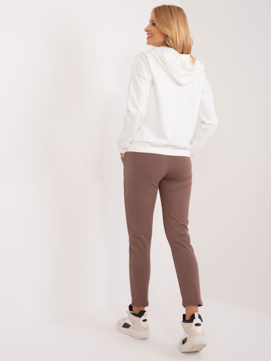 Stylish White-Brown Set