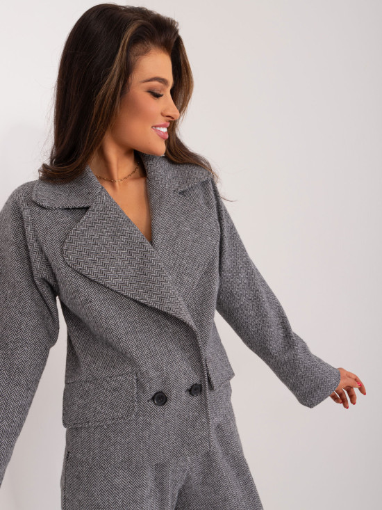Elegant Gray Blazer