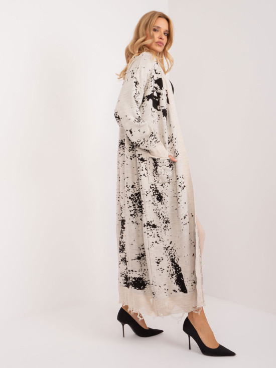 Stylish Cardigan in Light Beige