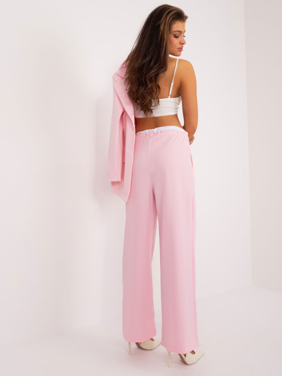 Elegant Palazzo Pants in Light Pink