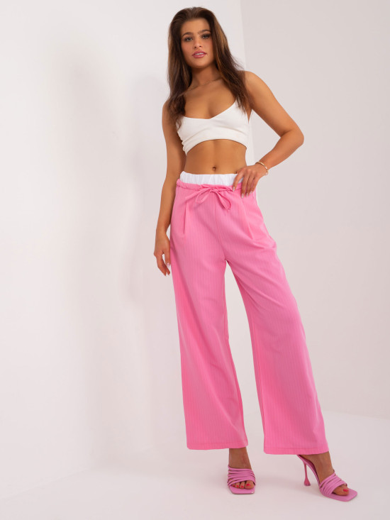 Elegant Pink Palazzo Pants