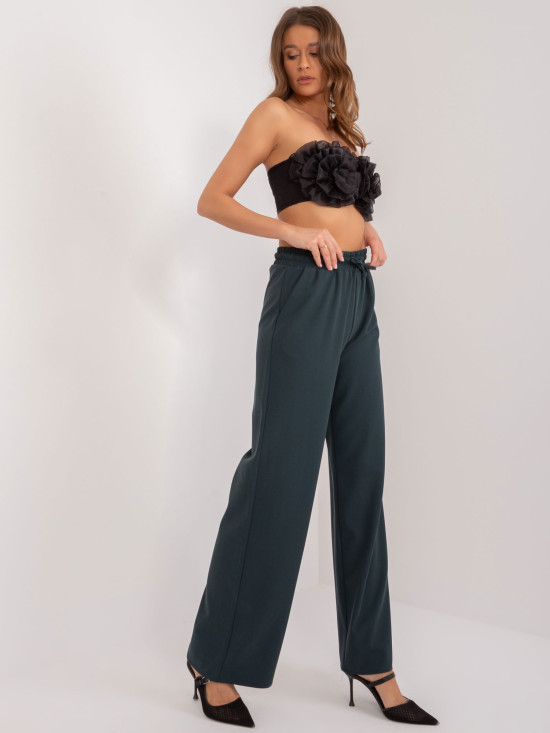 Elegant Dark Green Trousers