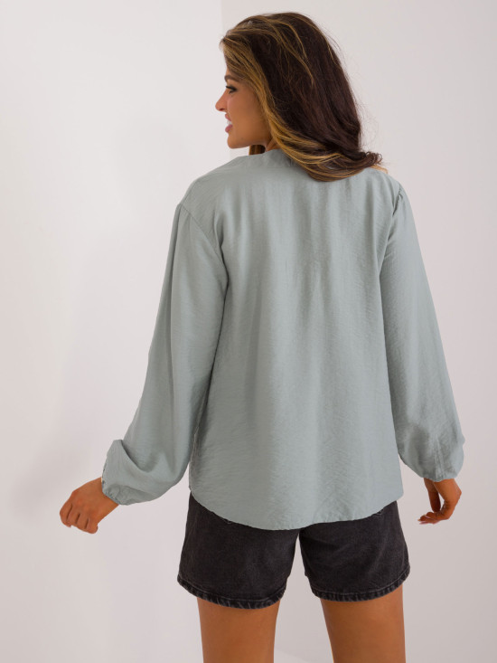 Comfortable Blouse with Puff Sleeves