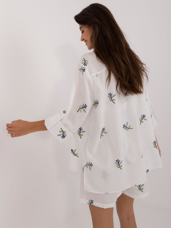 White 3/4 Sleeve Set