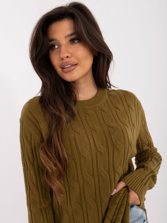 Green Long Sleeve Sweater