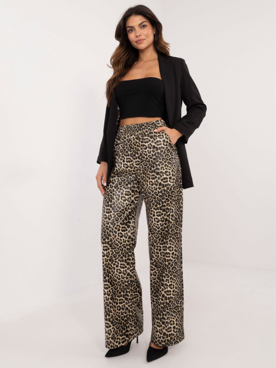 Elegant Eco-Leather Pants