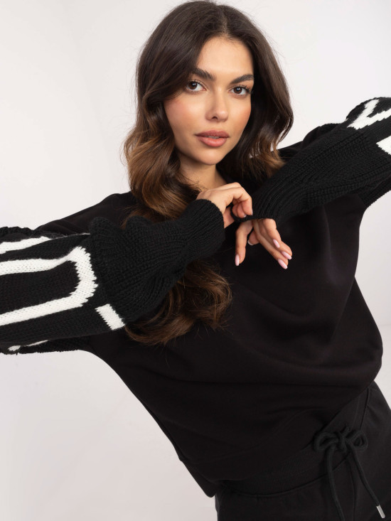 Stylish Black Hoodie