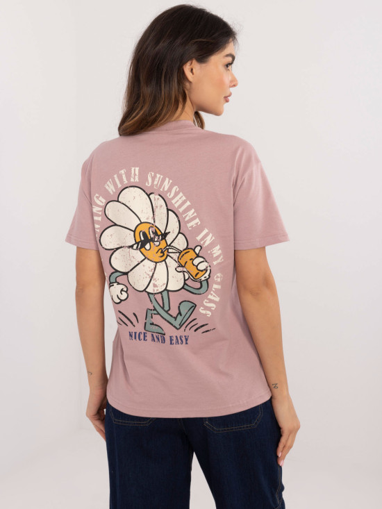 Stylish Blouse in Dark Pink