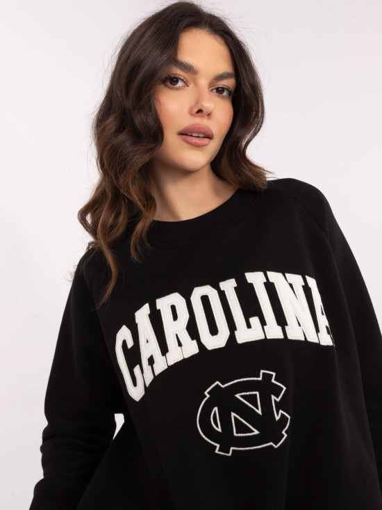 Stylish Black Hoodie with Embroidery