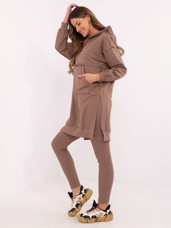 Brown Long Sleeve Set