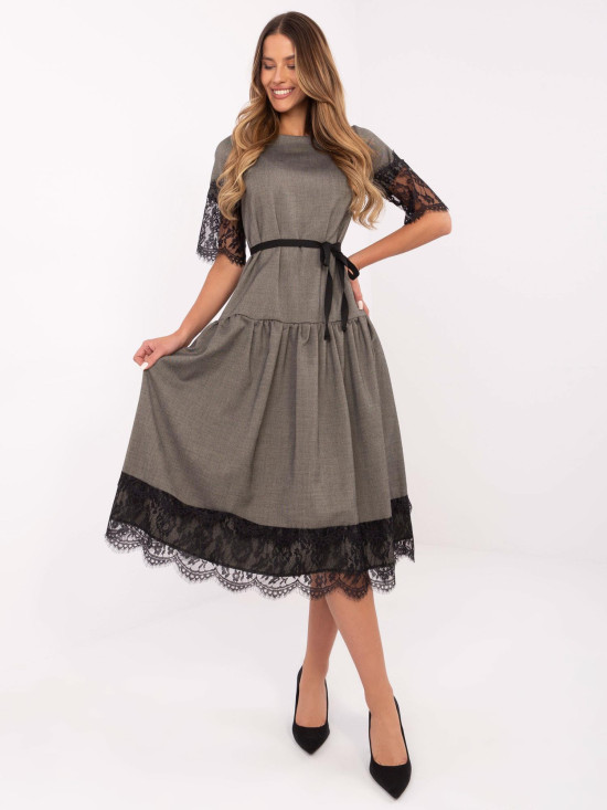 Elegant Flared Dress