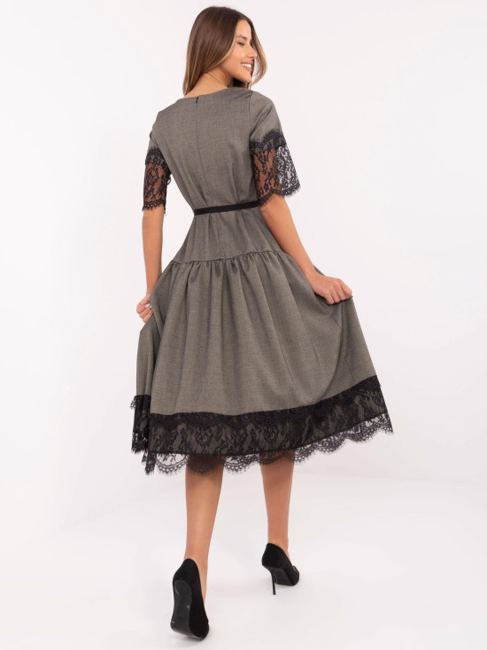 Elegant Flared Dress