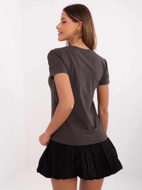 Khaki Short Sleeve T-Shirt