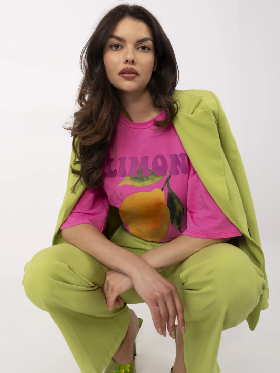 Pink Short Sleeve T-Shirt