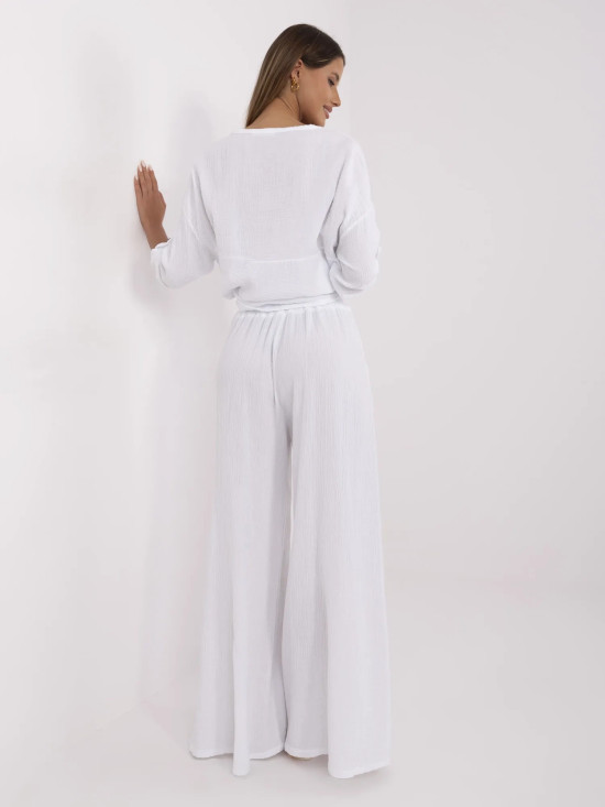 White Palazzo Pants