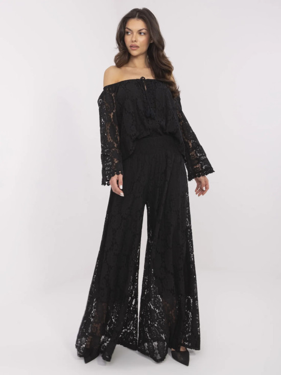 Elegant Black Palazzo Pants