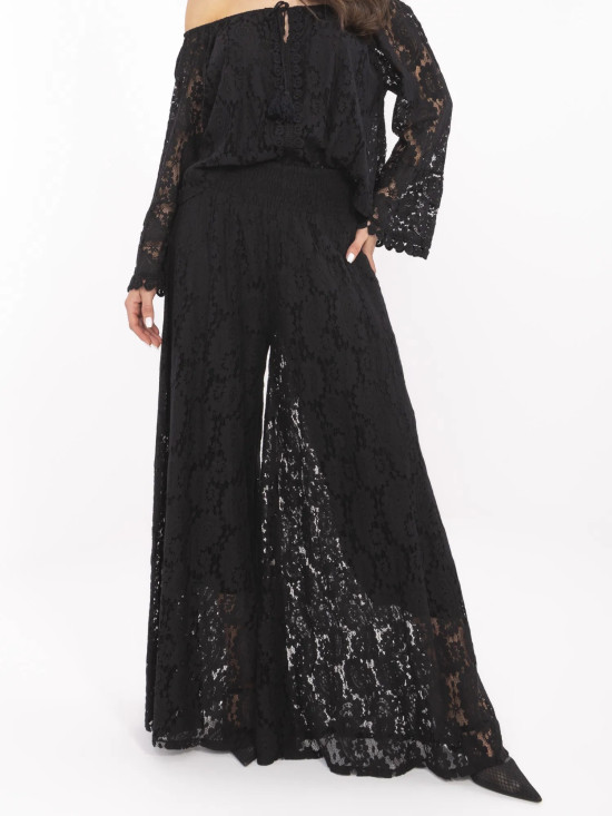 Elegant Black Palazzo Pants