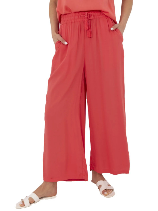 Coral Palazzo Pants