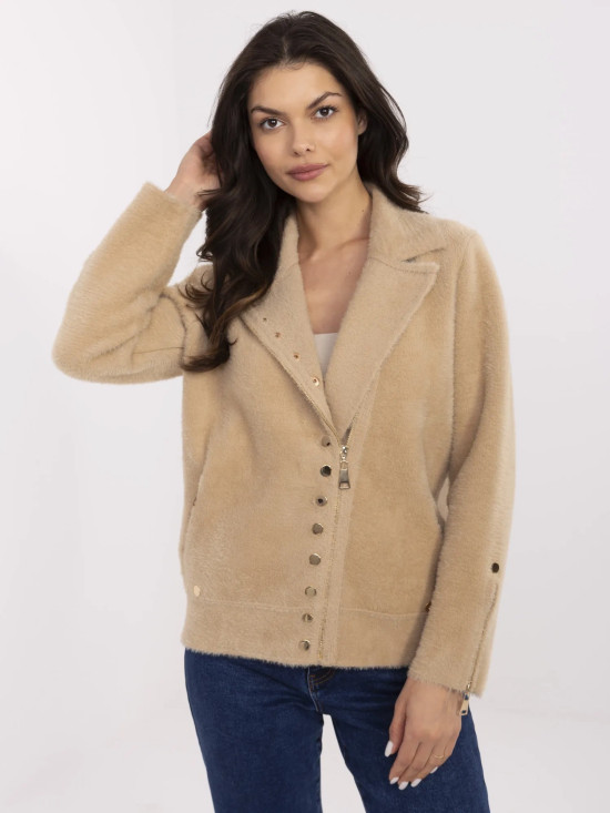 Beige Transitional Jacket