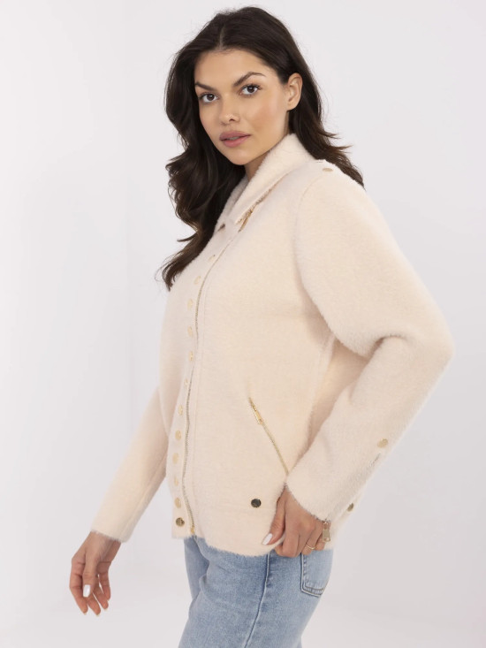 Beige Transitional Jacket