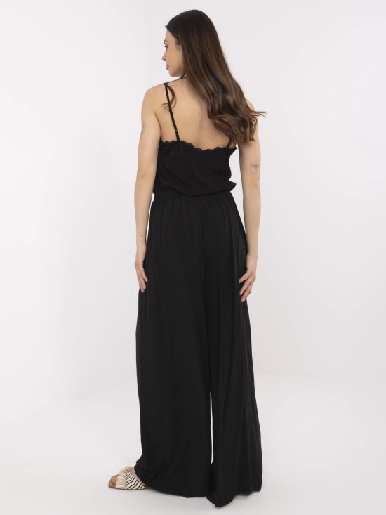 Stylish Black High-Waisted Pants