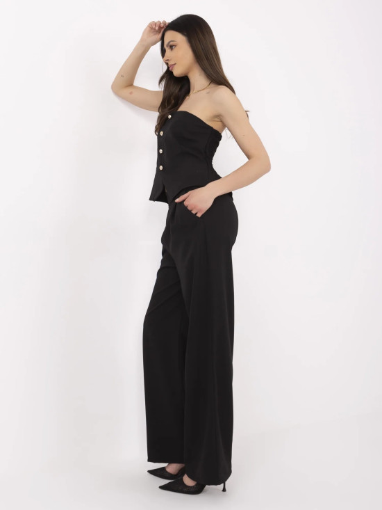 Elegant set with wide pants