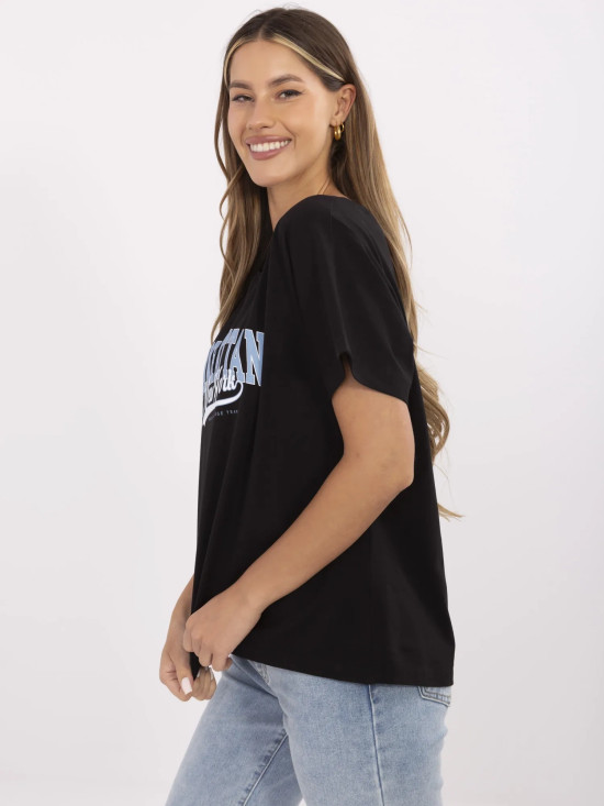 Stylish Black Short Sleeve T-Shirt