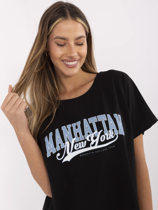 Stylish Black Short Sleeve T-Shirt